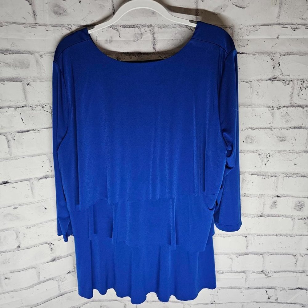 Susan Graver Ruffle Tunic - Picture 2 of 5